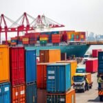 cargo port containers freight transport logistics infrastructure india