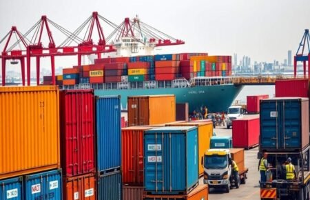 cargo port containers freight transport logistics infrastructure india