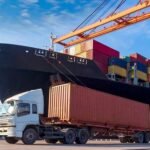 container port india cargo cranes ships logistics infrastructure