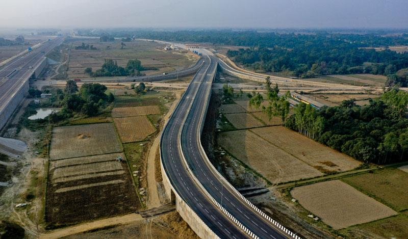Expressway and highway infrastructure development in Uttar Pradesh