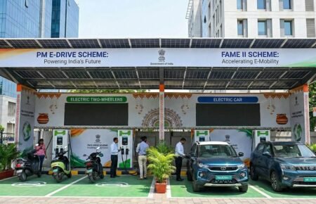 Electric vehicle charging stations and EV mobility growth in India