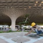 Airport terminal infrastructure and aviation development project in India.