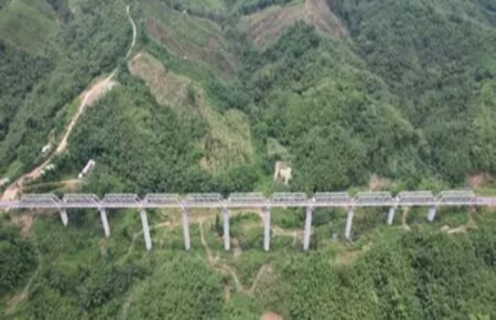 Railway and transport infrastructure projects in northeast India