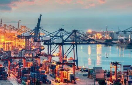 Cargo port and maritime infrastructure supporting logistics and freight movement.
