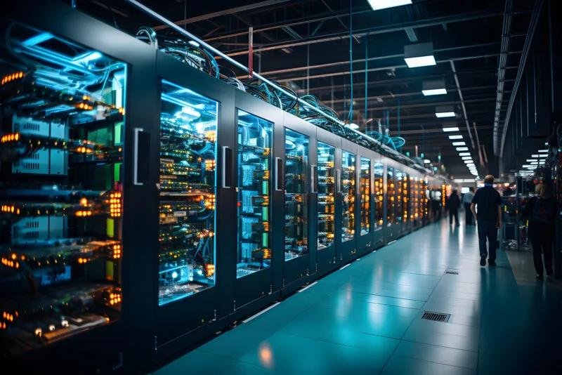 data centre servers racks cooling system infrastructure India