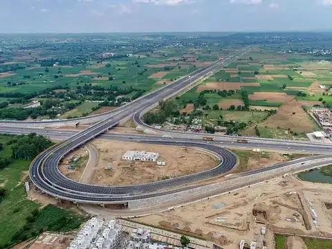 Delhi–Mumbai Expressway highway infrastructure and road connectivity project in India.