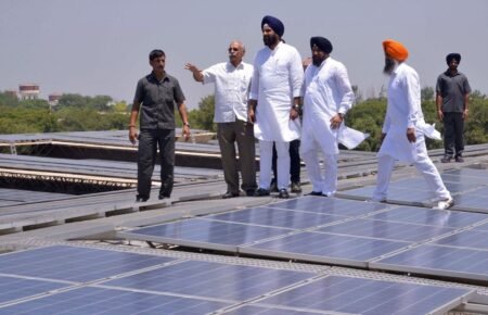 Renewable energy and solar infrastructure projects in India