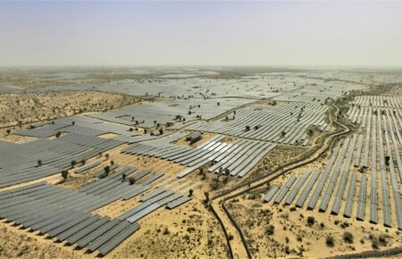Large-scale solar power and renewable energy infrastructure projects in Rajasthan