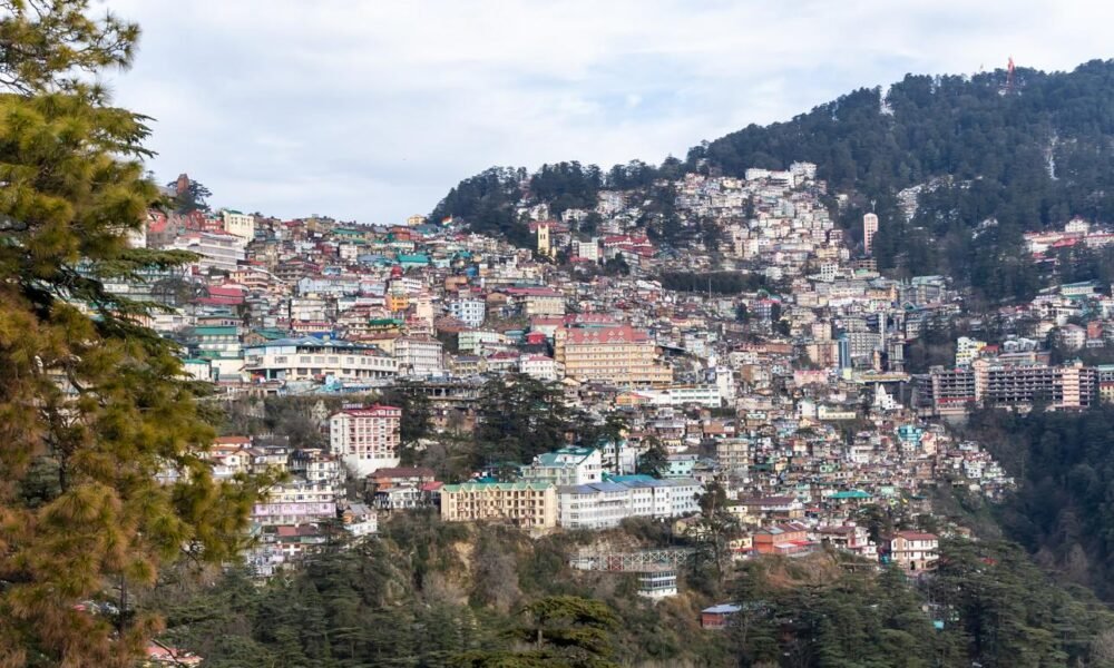 Urban infrastructure development and utility modernization project in Shimla.