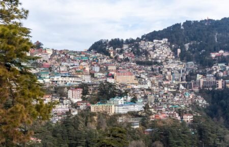 Urban infrastructure development and utility modernization project in Shimla.