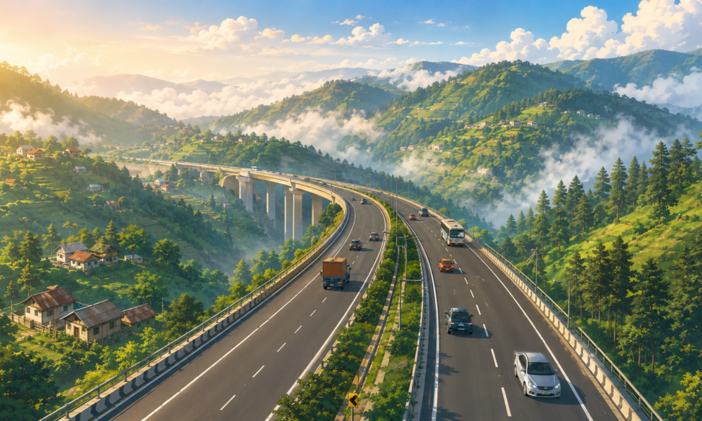 Meghalaya Highway Infrastructure Project Through the Hills