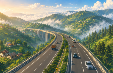 Meghalaya Highway Infrastructure Project Through the Hills