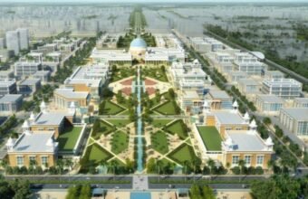 : Infrastructure development and urban planning projects in Amaravati, Andhra Pradesh.