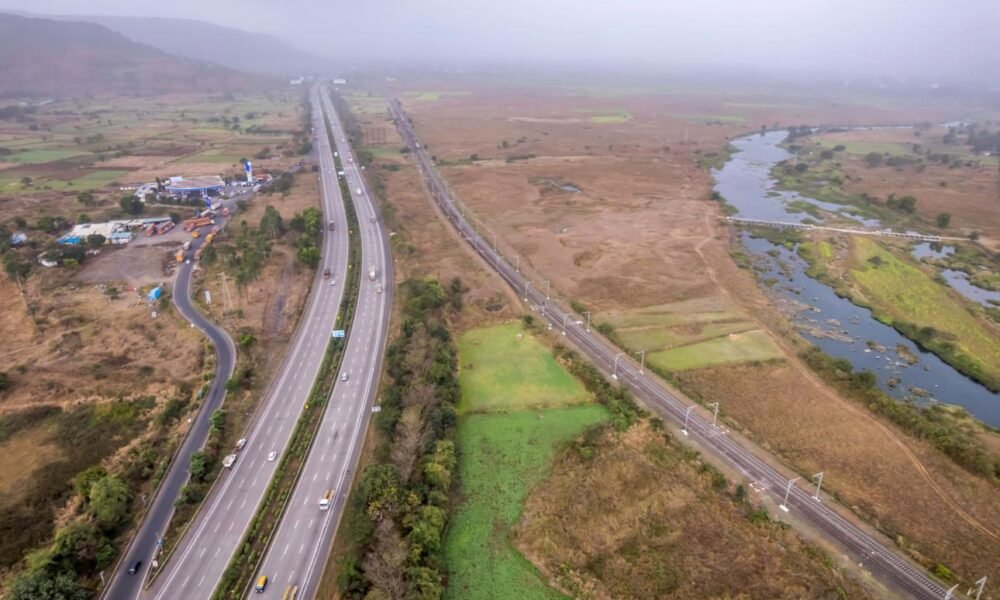 Modern highway infrastructure supporting transportation and connectivity.