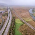 Modern highway infrastructure supporting transportation and connectivity.