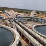 Water treatment and urban water supply infrastructure in Chennai, Tamil Nadu.