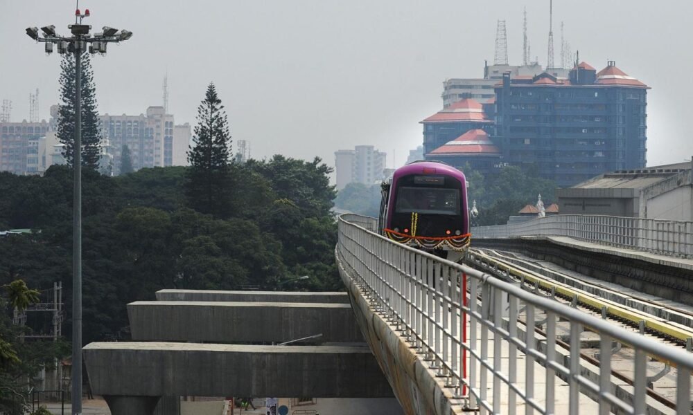 Bengaluru suburban rail infrastructure project and urban transport development.