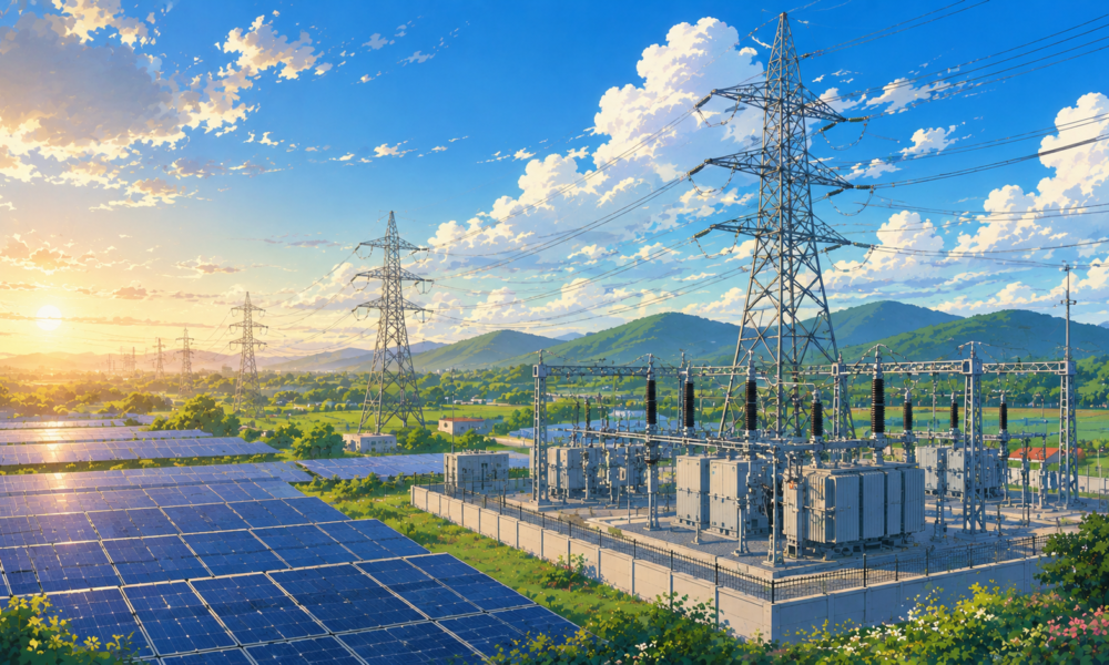 POWERGRID Commissions Major Solar Transmission Project in Andhra Pradesh Supporting India's Clean Energy Future