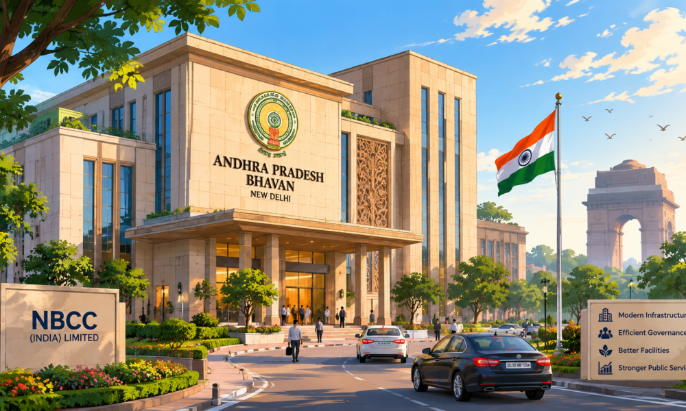 Modern hyperscale data centre campus representing Gujarat's new digital infrastructure policy.