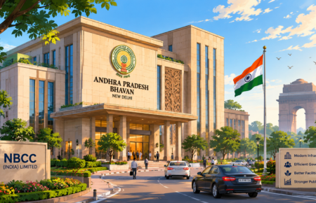 Modern hyperscale data centre campus representing Gujarat's new digital infrastructure policy.