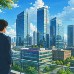 Modern commercial office buildings representing record institutional investment in India's real estate sector during H1 2026