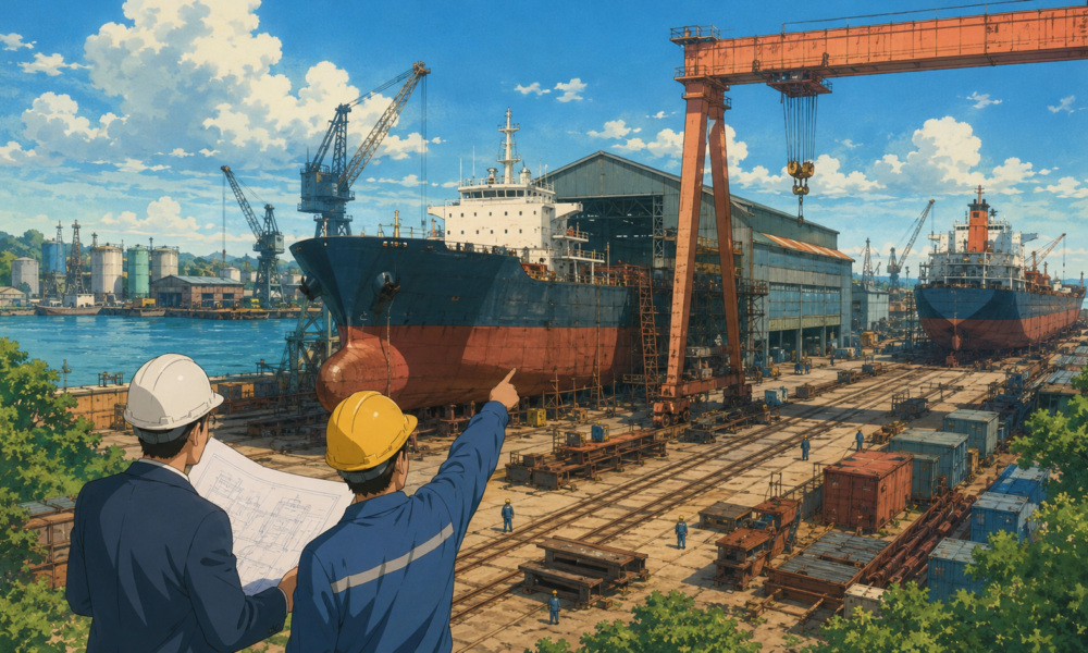 Garden Reach Shipbuilders and Modest Infrastructure Shipyard Project in Gujarat