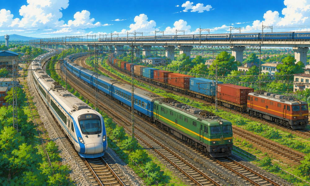 India's Railway Capacity Expansion Projects