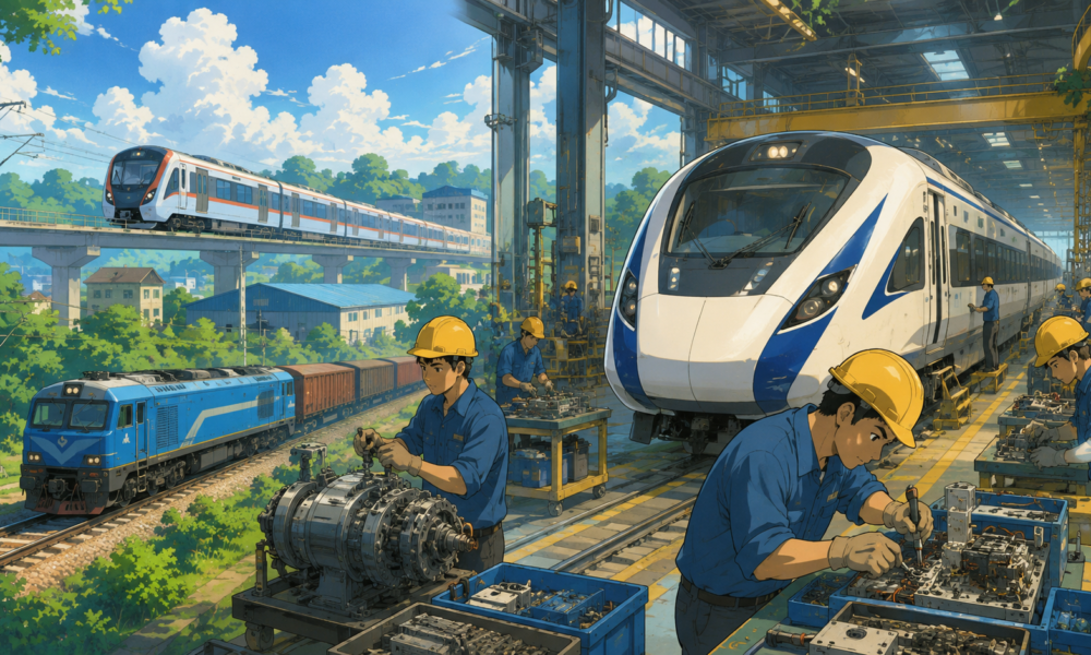 How Localisation is Powering India's Railway Manufacturing Revolution