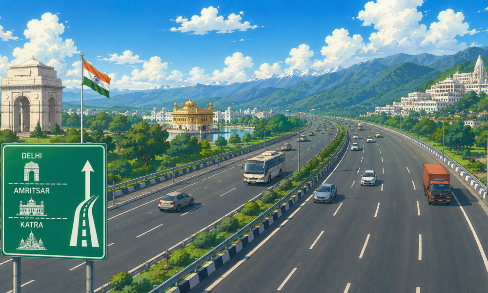 Delhi-Amritsar-Katra Expressway Driving North India's Growth