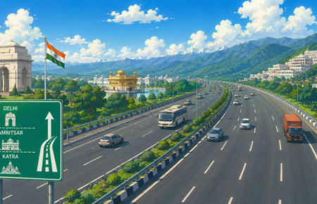Delhi-Amritsar-Katra Expressway Driving North India's Growth