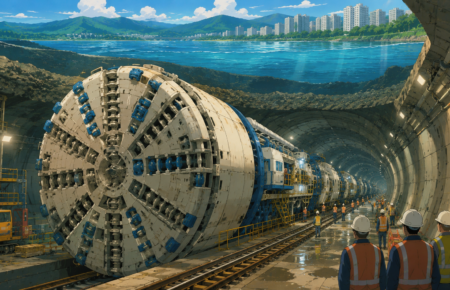 India's First Undersea Railway Tunnel Reaches Major Construction Milestone