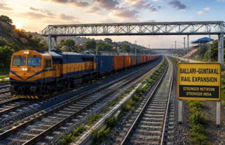 Ballari-Guntakal Rail Expansion Approved to Strengthen India's Freight Network
