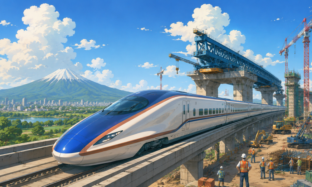 Bullet Train Project Crosses 80% Completion, Marking Major Milestone for India's High Speed Rail Network