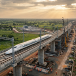 India's First High Speed Rail Electrification Network Under Construction