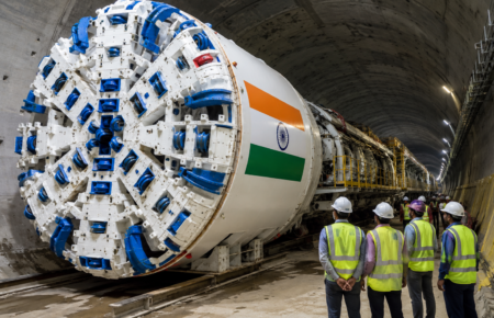 India Plans Local Tunnel Boring Machine Manufacturing to Boost Infrastructure