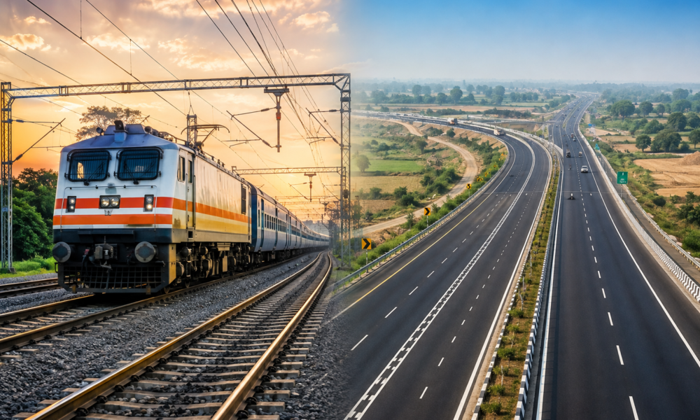 Four-lane highway construction in Bihar representing the NH-22 Muzaffarpur-Sitamarhi-Sonbarsa upgrade