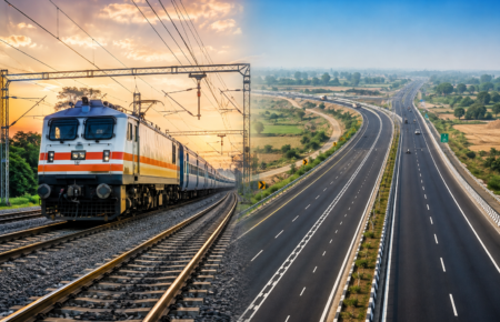 Four-lane highway construction in Bihar representing the NH-22 Muzaffarpur-Sitamarhi-Sonbarsa upgrade