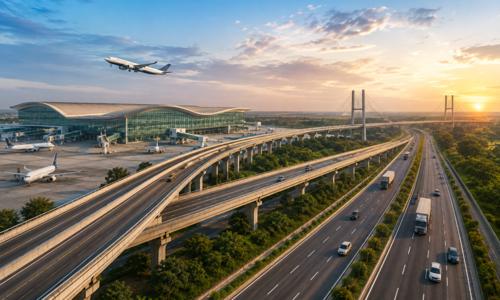 Noida Airport 74 km Expressway Connectivity
