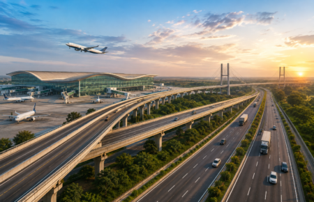 Noida Airport 74 km Expressway Connectivity