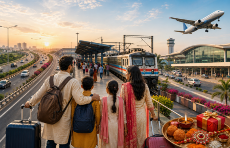 Raksha Bandhan 2026: How Roads, Railways & Airports Connect Families