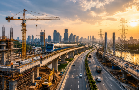 India Tracks 1,775 Infrastructure Projects Worth ₹37.11 Lakh Crore as Cost Estimates Rise