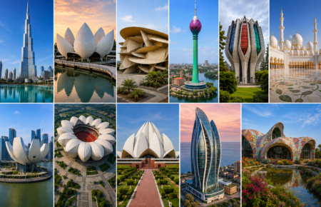 Flower-Inspired Buildings Around the World
