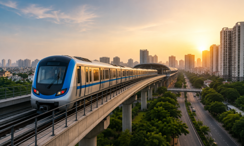 Noida Sector 61 to Greater Noida West Metro Corridor