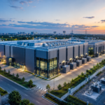Modern hyperscale data centre campus representing India's growing digital infrastructure investment.