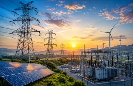 Adani Energy Solutions Maharashtra transmission infrastructure project supporting renewable and storage power