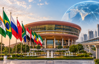 India BRICS Summit 2026 at Bharat Mandapam in New Delhi