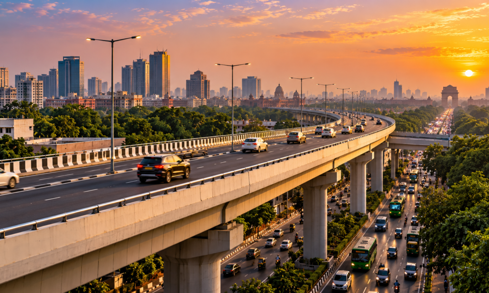 Delhi Clears 5.5-km Elevated Corridor to Bypass 12 Junctions