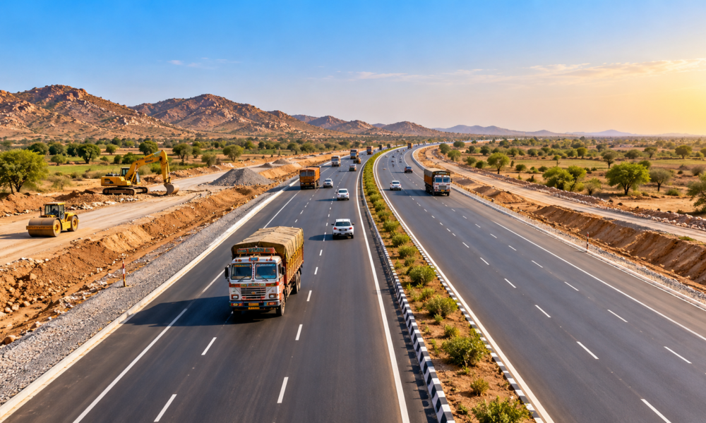 Rajasthan Gets ₹882 Crore Highway Upgrade as NHAI Floats Tender for 68-km Four-Laning