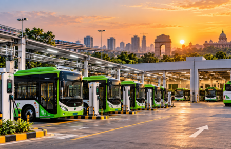 Delhi Approves ₹300.61 Crore E-Bus Charging Network