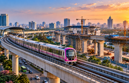 Bengaluru Metro Phase 3 is moving toward fresh civil-work tenders while Railway Board approval advances the Pink Line's 7.5-km elevated section.